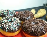 Foto langkah ke 7 dari resep Donat Ubi.