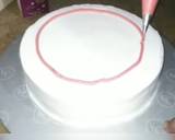 Winter theme cake recipe step 5 photo