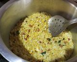 A picture of step 4 of Roasted Chivda.