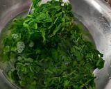 A picture of step 1 of Spinach paneer Crepe.