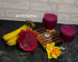 Foto langkah ke 5 dari resep Jus Buah Naga Pisang.