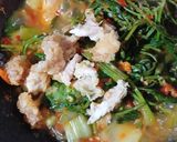 Foto langkah ke 2 dari resep Mie Kangkung Belacan.