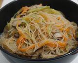 A picture of step 13 of Vegetarian bee hoon.