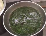 Raw banana peanut kofta in green gravy recipe step 2 photo