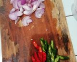 Foto langkah ke 3 dari resep Oseng ebi kering.