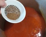 A picture of step 4 of Chicken Shorba.