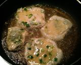 A picture of step 7 of Crispy Scallion Pancakes.