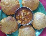 A picture of step 8 of Pumpkin Puree Masala Puri.