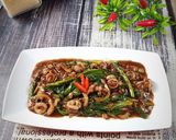 Foto langkah ke 5 dari resep Sawi Hijau Cah Cumi.