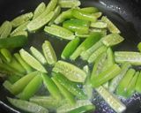 A picture of step 1 of Lasooni Tendli.