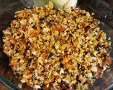 A picture of step 2 of Muffaletta.