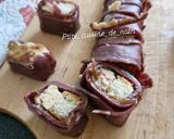 Une image de l'étape 3 de Petites bouchées de magrets de canard séché et Foie Gras.