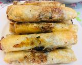 Hình bước làm 7 của món Chả giò các loại nấm