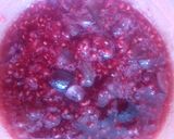 A picture of step 3 of Grapes and Raspberry.