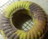 Foto langkah ke 6 dari resep Pandan ketan hitam Butter cake.