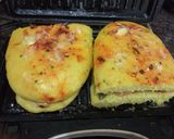 A picture of step 11 of Italian paneer grill kulcha.