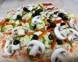 Foto del paso 9 de la receta: Pizza casera con verduras