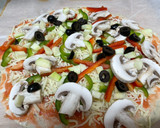 Foto del paso 9 de la receta: Pizza casera con verduras