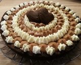 Foto del passaggio 5 della ricetta Cheesecake bicolore con nutella