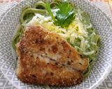 Foto del paso 2 de la receta: Pasta con salsa verde y filete de pescado
