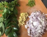 A picture of step 1 of Aloo Paratha.