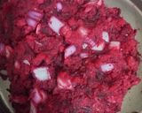 A picture of step 3 of Beetroot Cutlet.