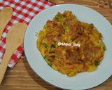 Foto langkah ke 4 dari resep Telor dadar gobal gabul.