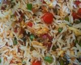 फ्राइड राइस वेज़ (fried rice veg recipe in hindi) रेसिपी चरण 5 फोटो