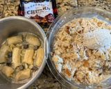 Hình bước làm 2 của món Bánh chuối nướng mix nước dừa