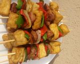A picture of step 5 of Awara kebab.