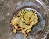Foto del passaggio 5 della ricetta Tagliatelle al limone e crema di zucchine