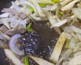 簡易洋蔥杏鮑菇炒豬肉的食譜步驟4照片