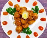 Hình bước làm 3 của món Chả Cá Viên Trứng Cút Sốt Dầu Hào