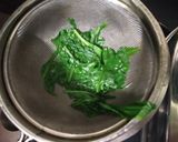 A picture of step 1 of Bathua Paratha.