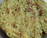 Foto del paso 4 de la receta: Panqueque de lino, avena, manzana y naranja