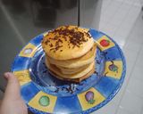 Foto langkah ke 5 dari resep Pancake Fluffy Simple dan Mudah (tanpa mixer).