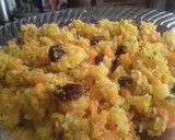 Foto del paso 7 de la receta: Falso Cuscús de coliflor y brócoli con pasas de uva y manzana...🤔🥦🍇🍏🍚🍚🥦🤨
