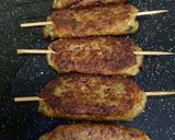 A picture of step 9 of Zucchini Kabab.