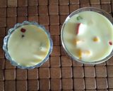 A picture of step 7 of Sabudana Fruits Custard (without custard powder).