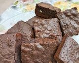 A picture of step 8 of Double chocolate fudge brownies.
