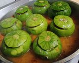 Foto del paso 5 de la receta: Zapallitos rellenos con arroz y carne