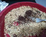 Foto del paso 4 de la receta: Granola de avena y frutos secos sin azúcar (con y sin chocolate)