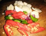 Foto langkah ke 1 dari resep Tumis Timun Telur.