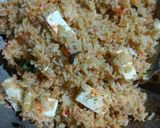 A picture of step 5 of Paneer Biryani.