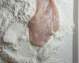 Lecsós szelet krumplipürével recept fázis 2 fotója