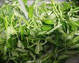 Hình bước làm 2 của món Canh ngao rau muống