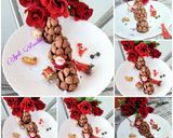 A picture of step 7 of Chocolate Christmas tree.
