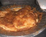 A picture of step 1 of Homemade bbq chicken sizzlers.