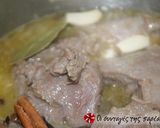 A picture of step 5 of Pastitsada from Mrs Toula.