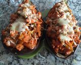 Foto del paso 10 de la receta: Berenjenas rellenas de carne picada y champiñones